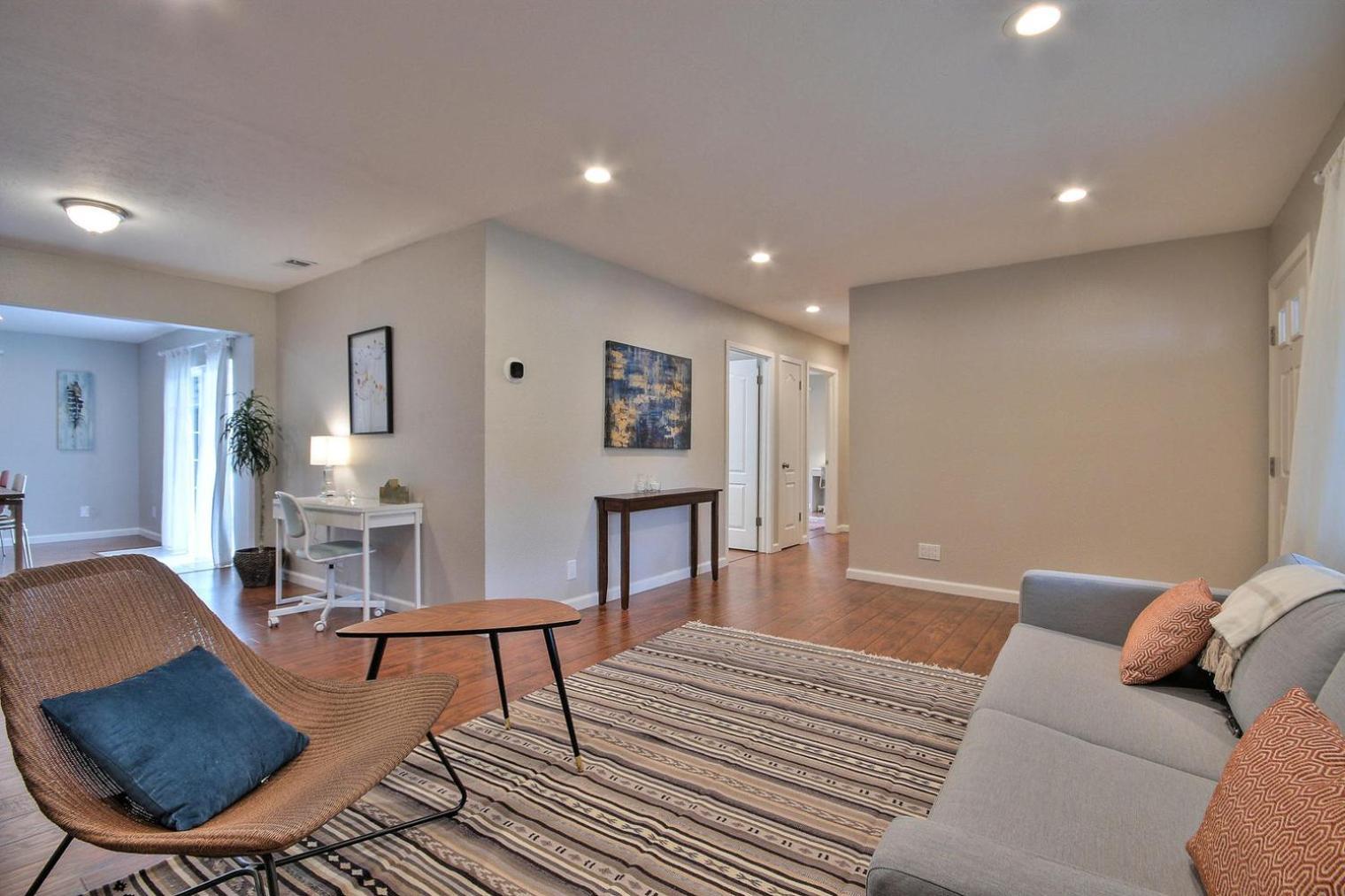 Сasa de vacaciones 3br W Backyard Nr El Camino Real Sfo-1578 Santa Clara