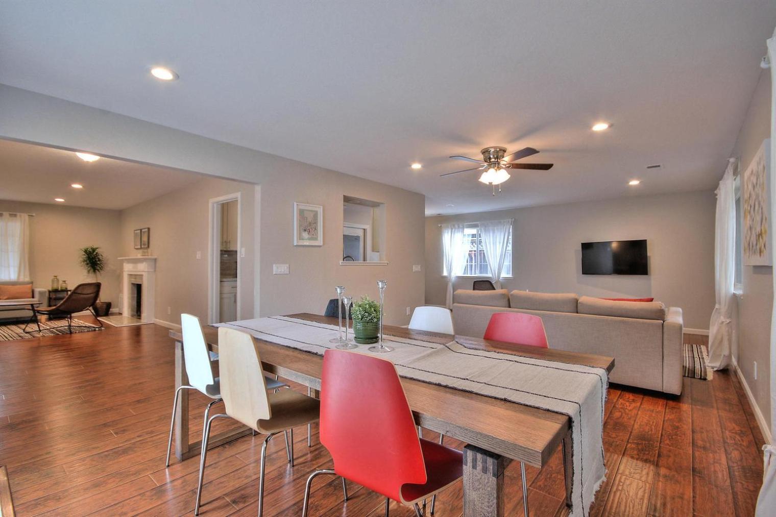 3br W Backyard Nr El Camino Real Sfo-1578 Сasa de vacaciones Santa Clara