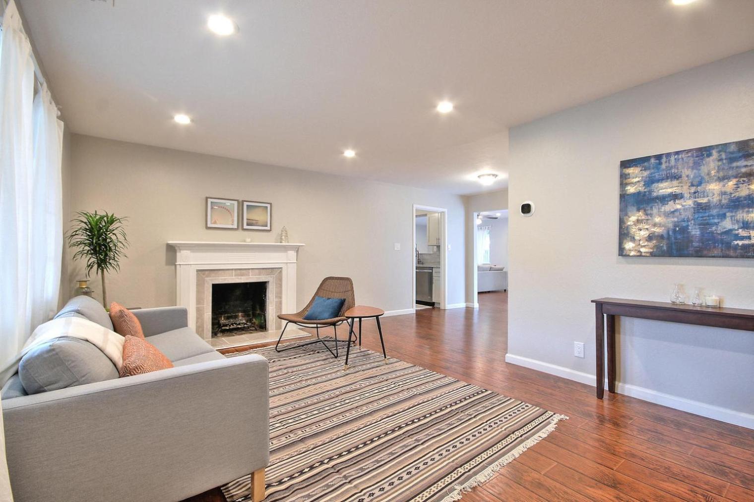 Сasa de vacaciones 3br W Backyard Nr El Camino Real Sfo-1578 Santa Clara