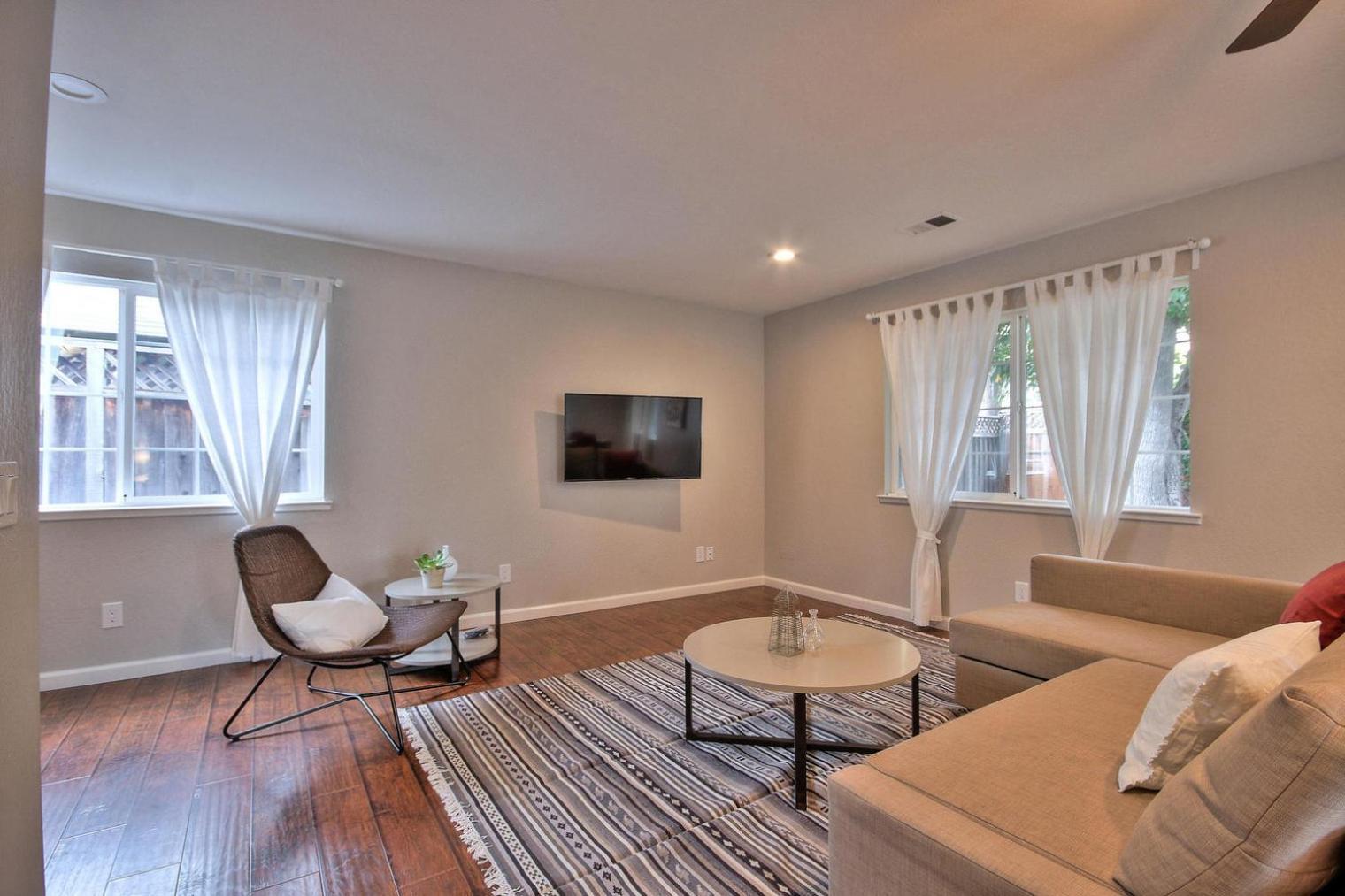 3br W Backyard Nr El Camino Real Sfo-1578 Сasa de vacaciones Santa Clara